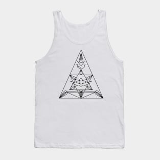 Illuminati all seeing eye Tank Top